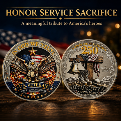 Navaraco™ 250 Years of Freedom Veteran Tribute Coin