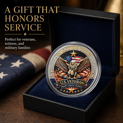 Navaraco™ 250 Years of Freedom Veteran Tribute Coin
