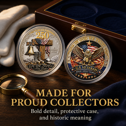 Navaraco™ 250 Years of Freedom Veteran Tribute Coin